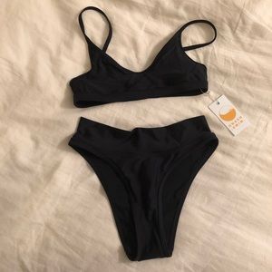 BRAND NEW Gnash Swim Teardrop Crop and Dip Briefs